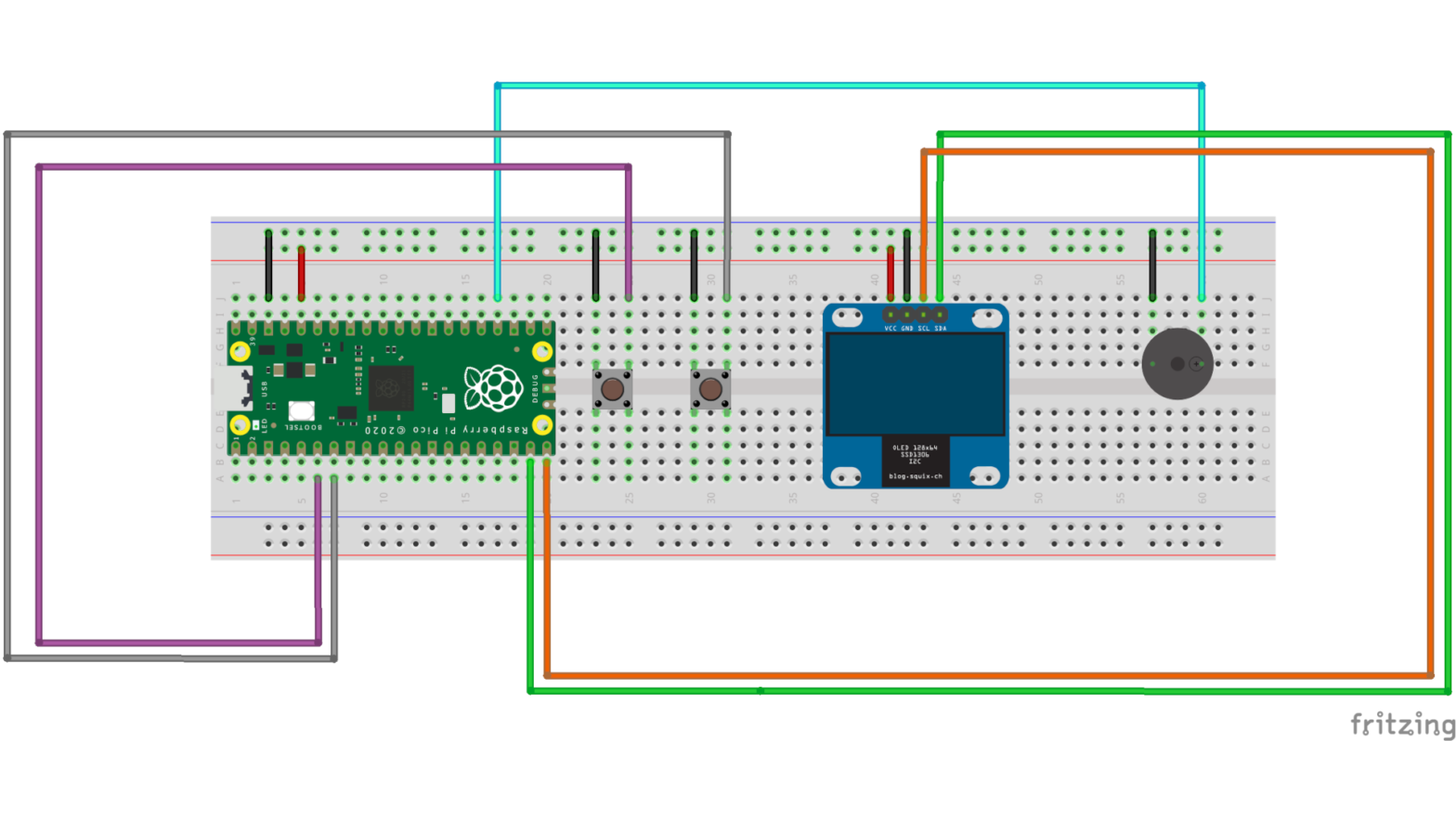 Raspberry Pi Pico Retro Gaming System 🕹️ – YouMakeTech