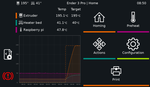 Read more about the article Ender 3 (Pro/V2) Touch Screen Interface for Klipper